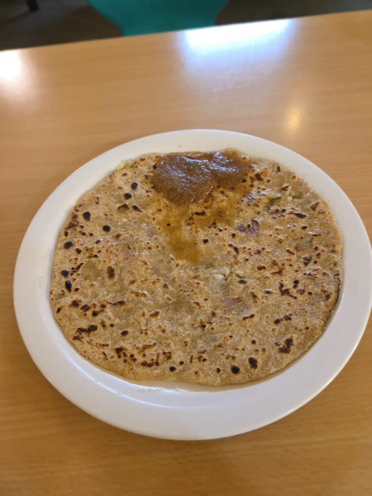 Aloo paratha — lipie indiană cu cartofi