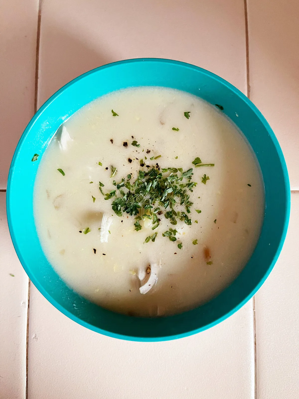 Supă avgolemono cu lămâie