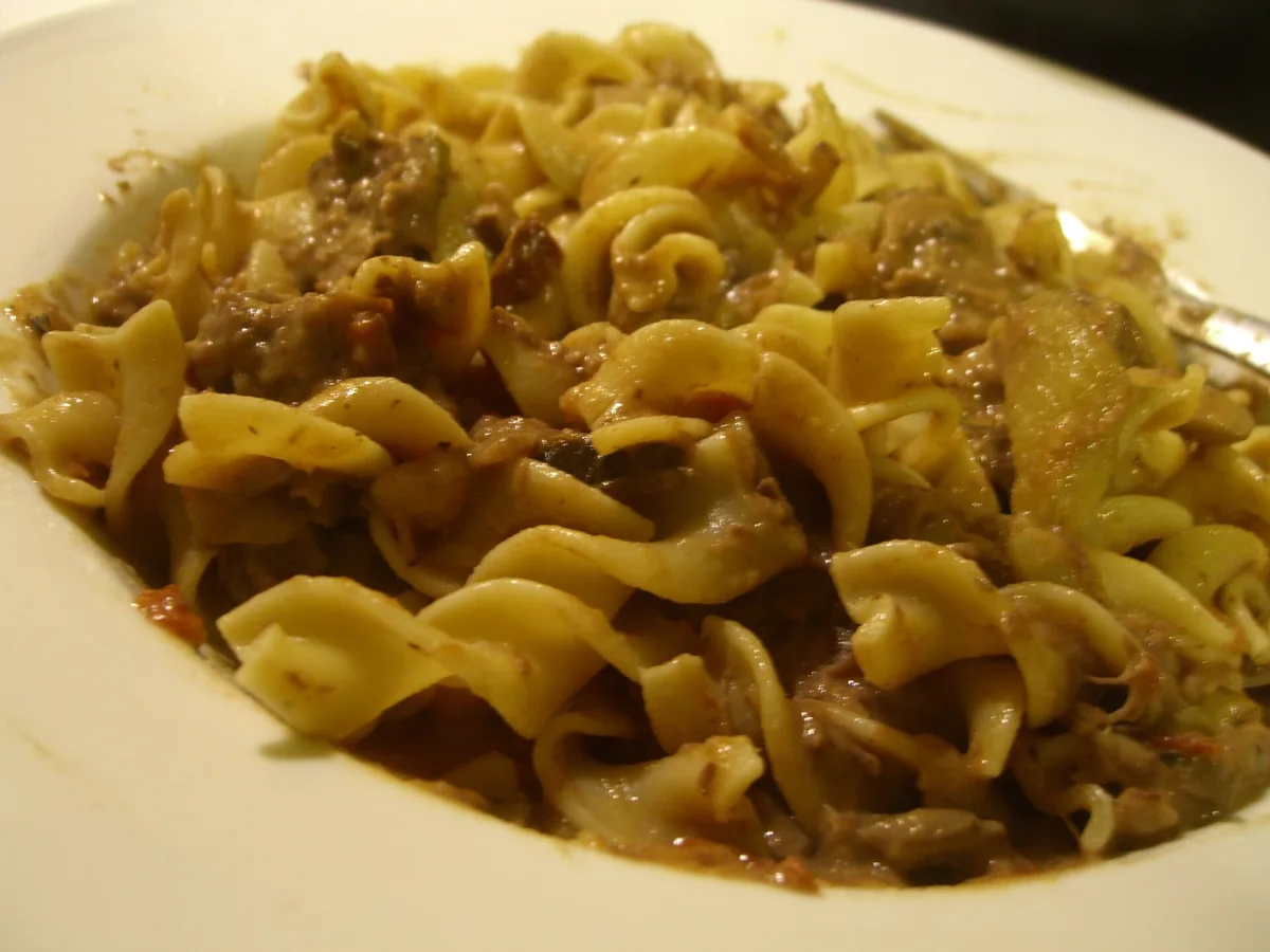 Beef Stroganoff