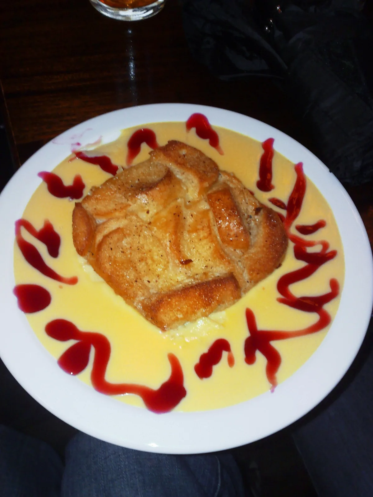 Bread and butter pudding