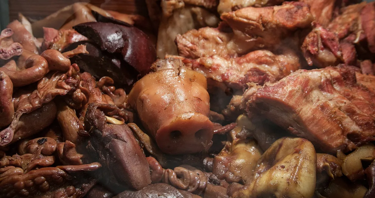Carnitas — porc mexican destrămat