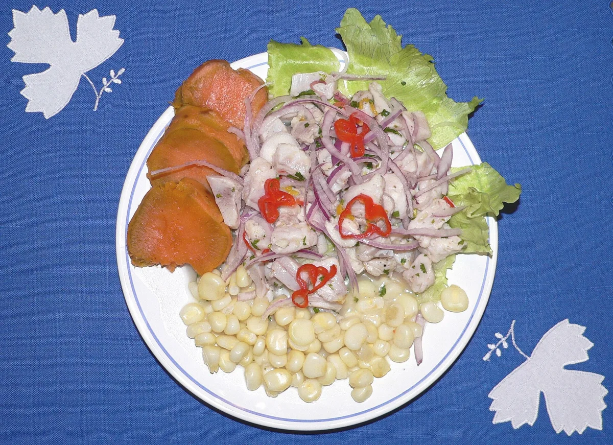 Ceviche peruvian