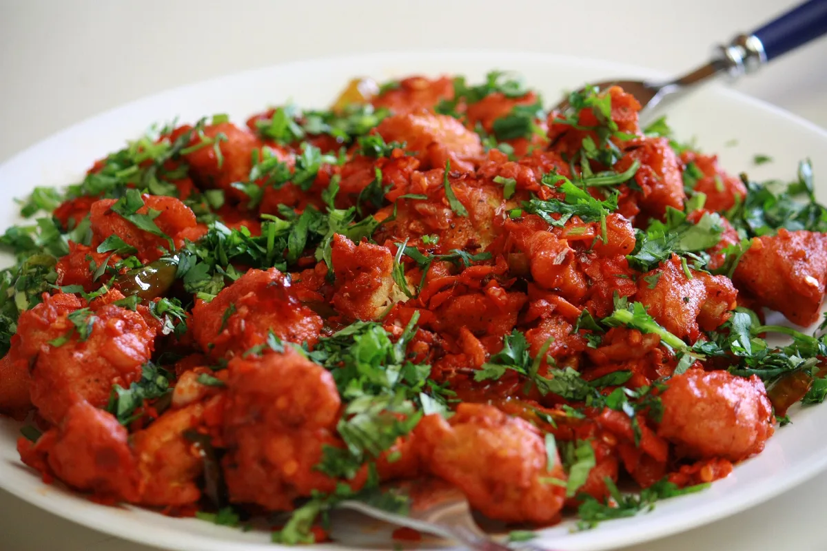 Chicken 65 — pui picant indian