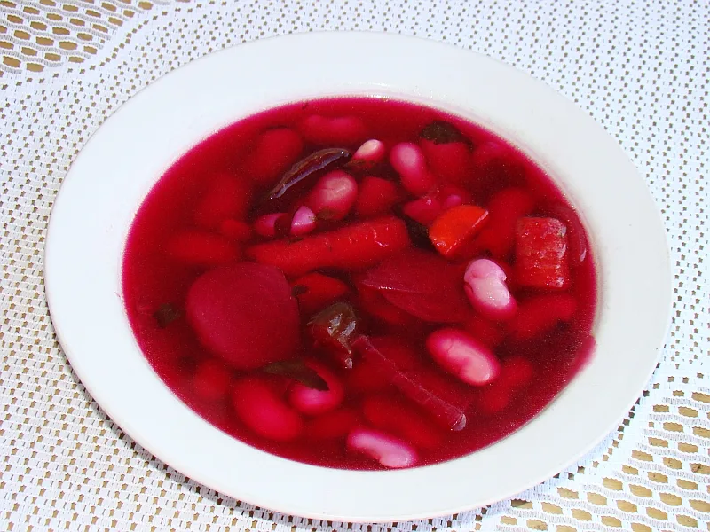Ciorbă de sfeclă roșie (borș)
