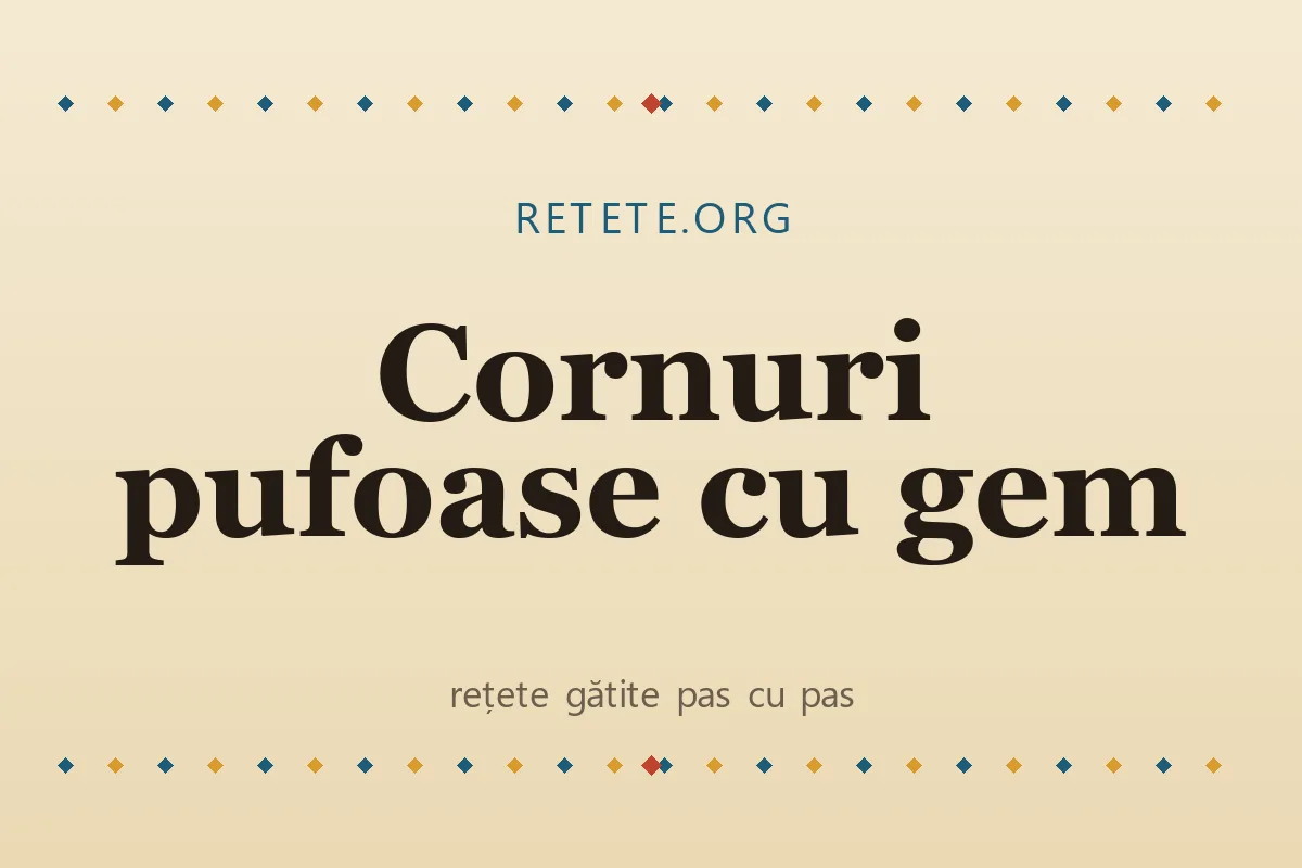 Cornuri pufoase cu gem