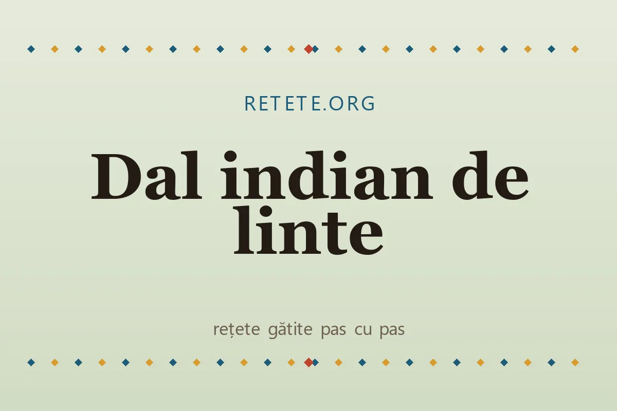 Dal indian de linte