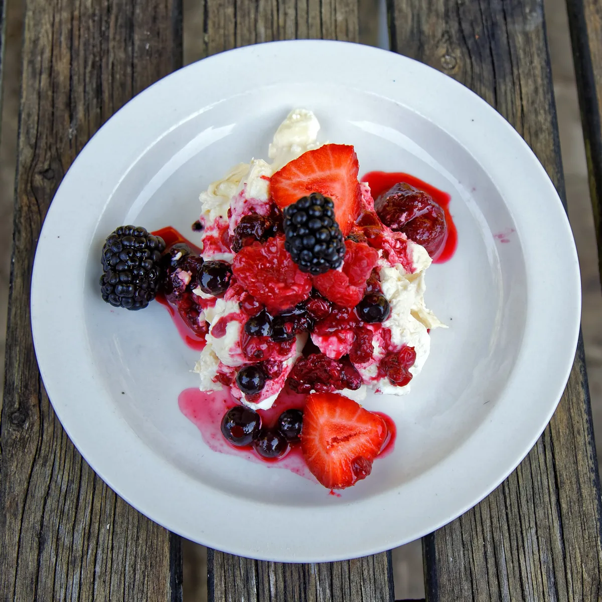 Eton mess — desert englezesc cu bezea