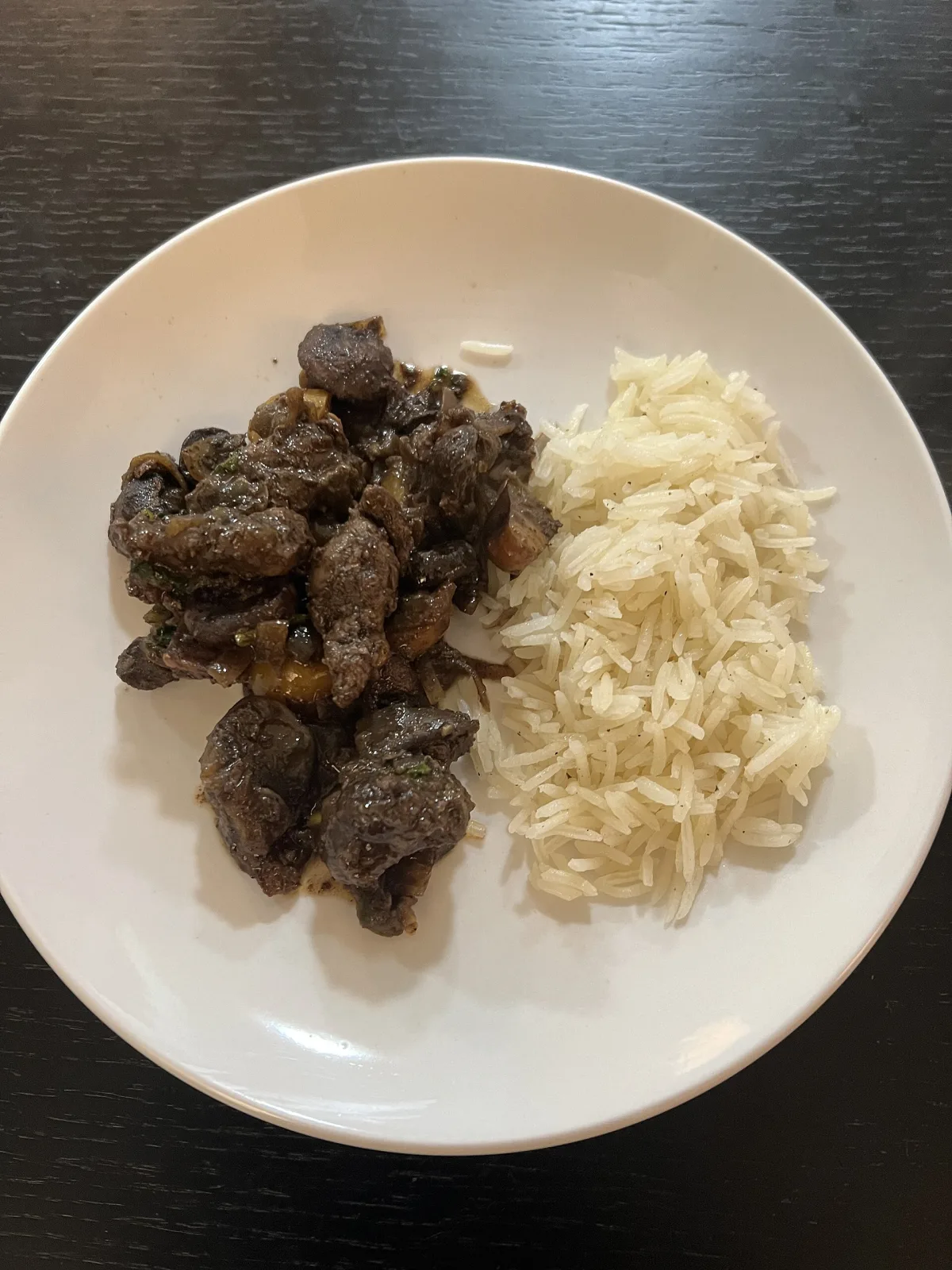 Ficăței de pui cu ceapă