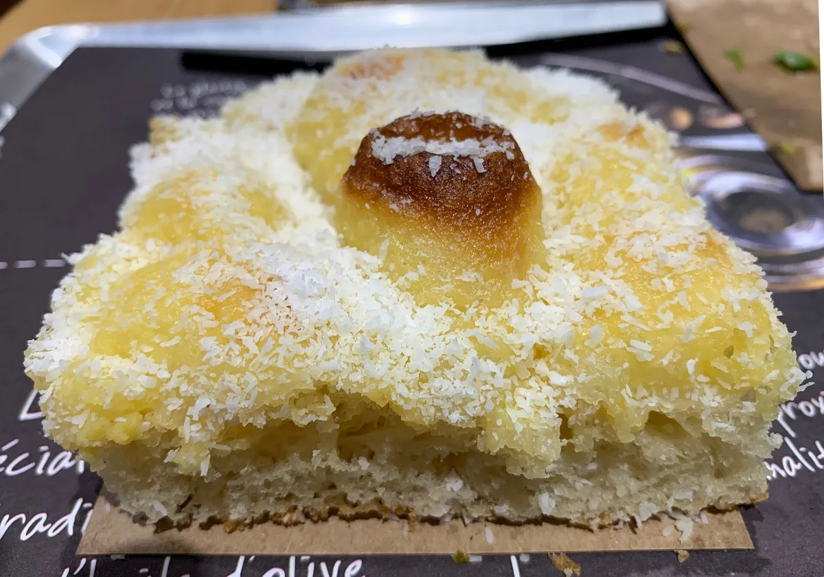 Focaccia cu rozmarin și sare