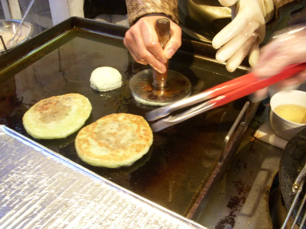 Hotteok — clătite coreene dulci