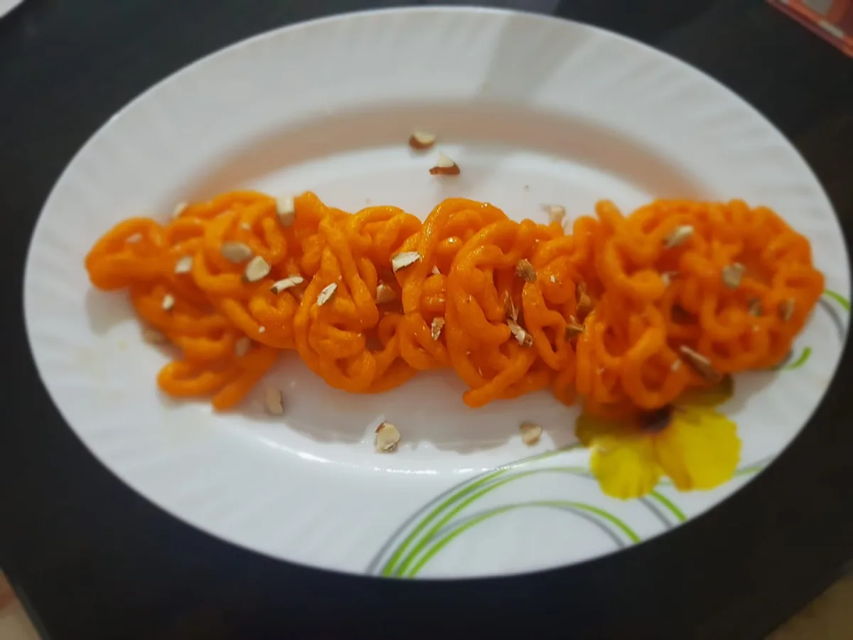 Jalebi în sirop