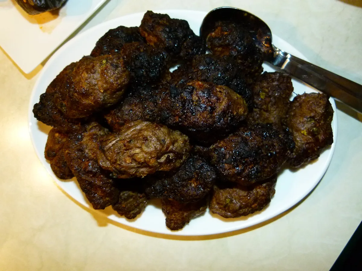 Kibbeh — crochete de bulgur cu carne