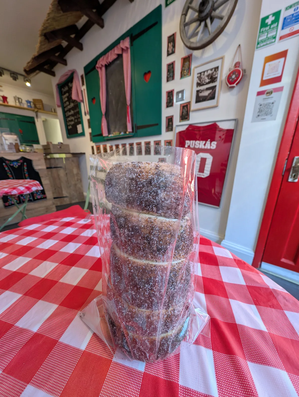 Kürtőskalács (cozonac secuiesc)