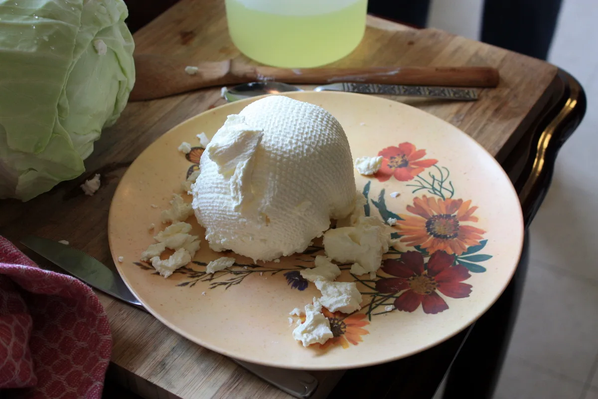 Labneh - brânză de iaurt