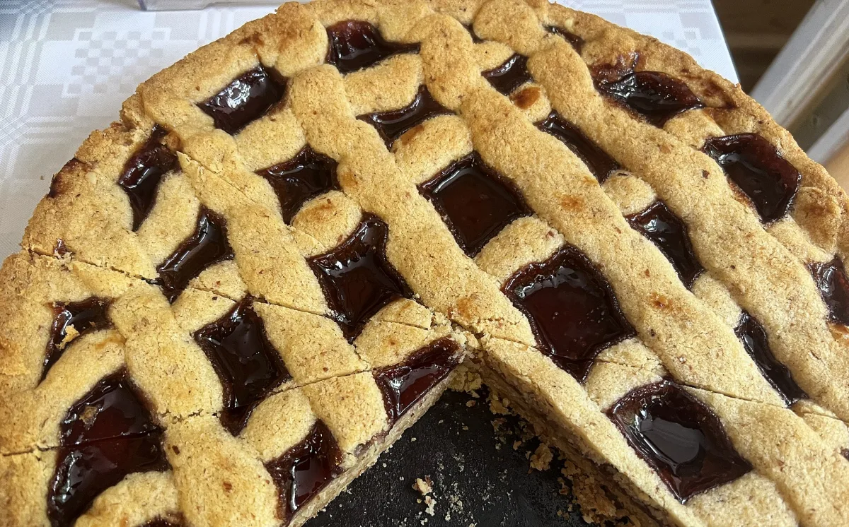 Linzer torte cu gem