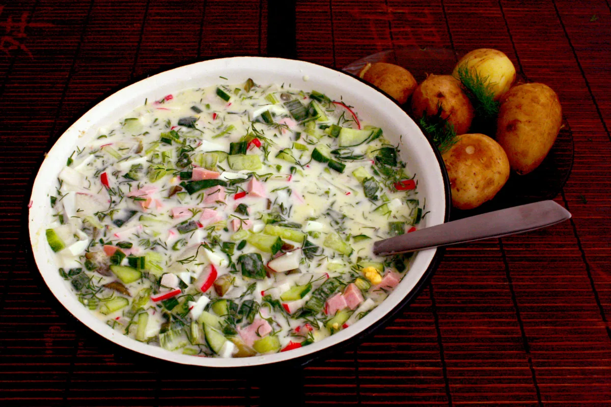 Okroshka — ciorbă rece rusească