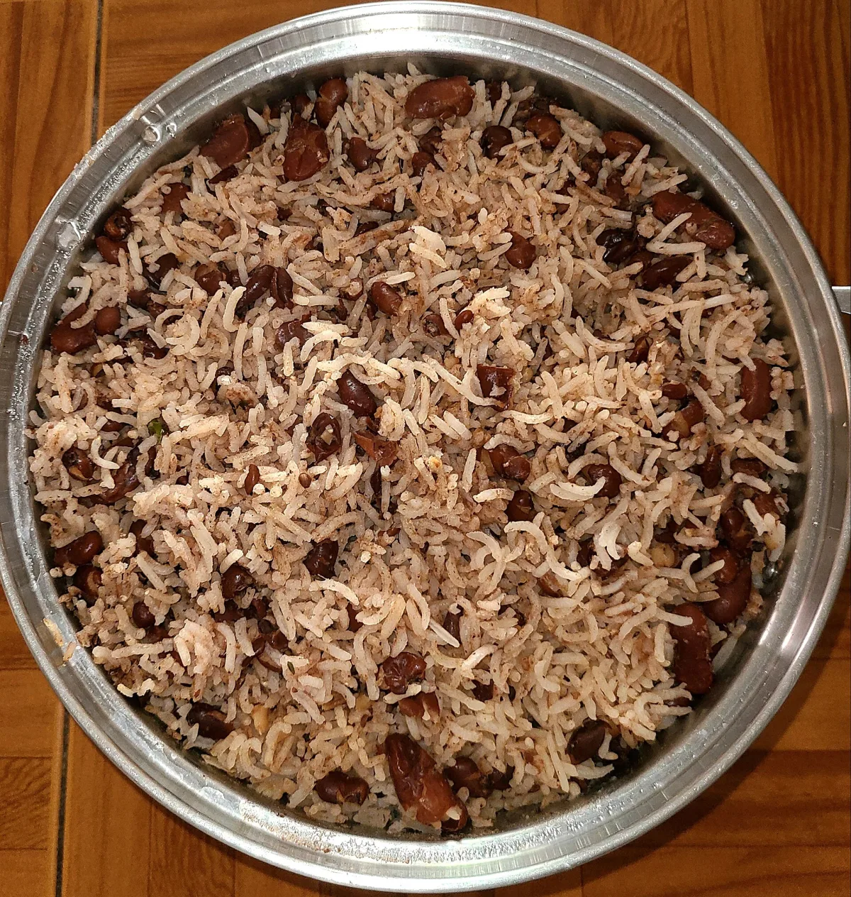 Orez cu mazăre caraibian (rice and peas)