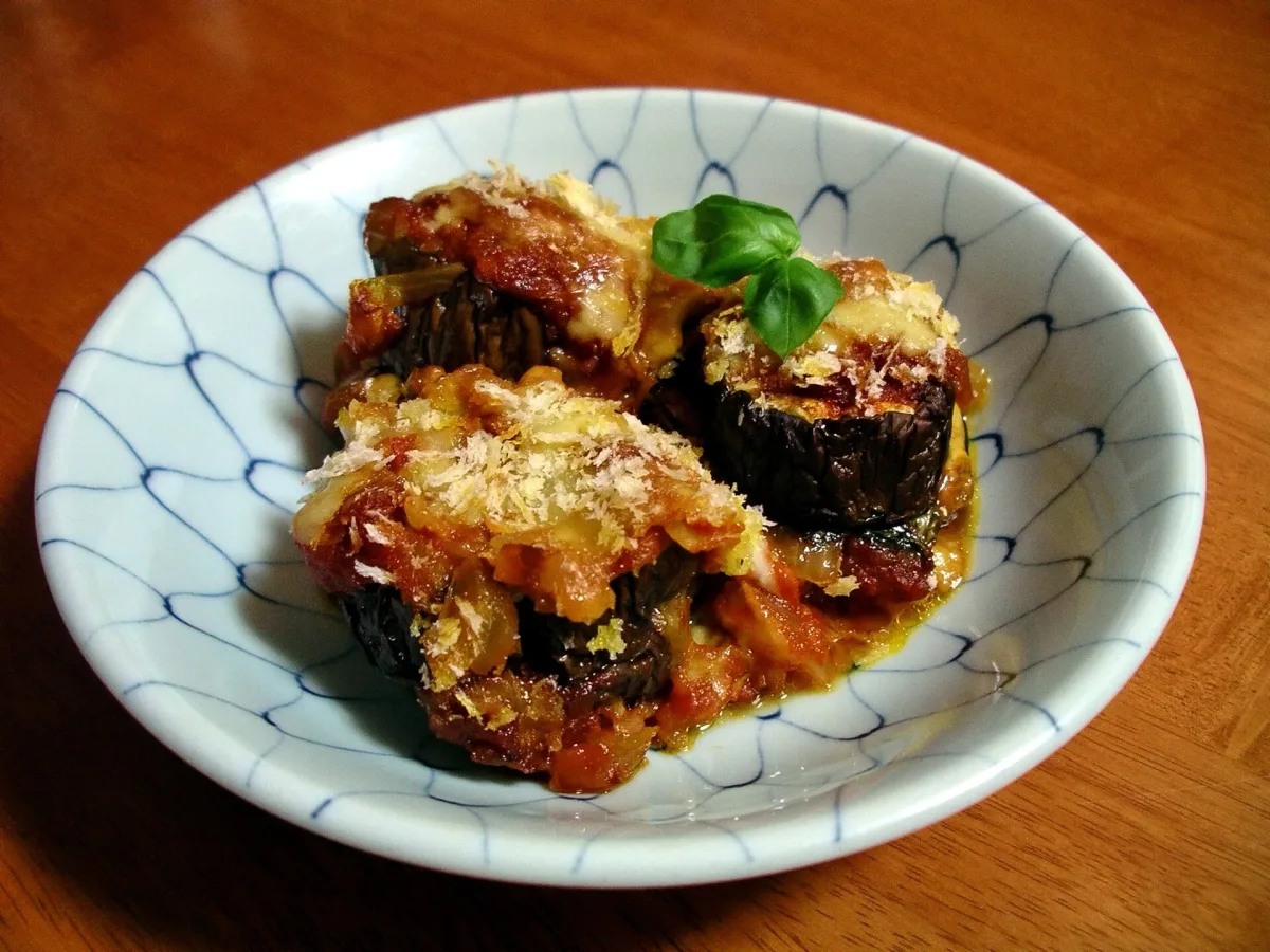 Parmigiana de vinete