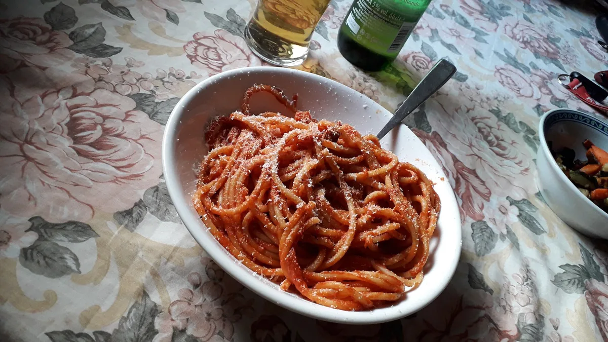 Bucatini all'amatriciana