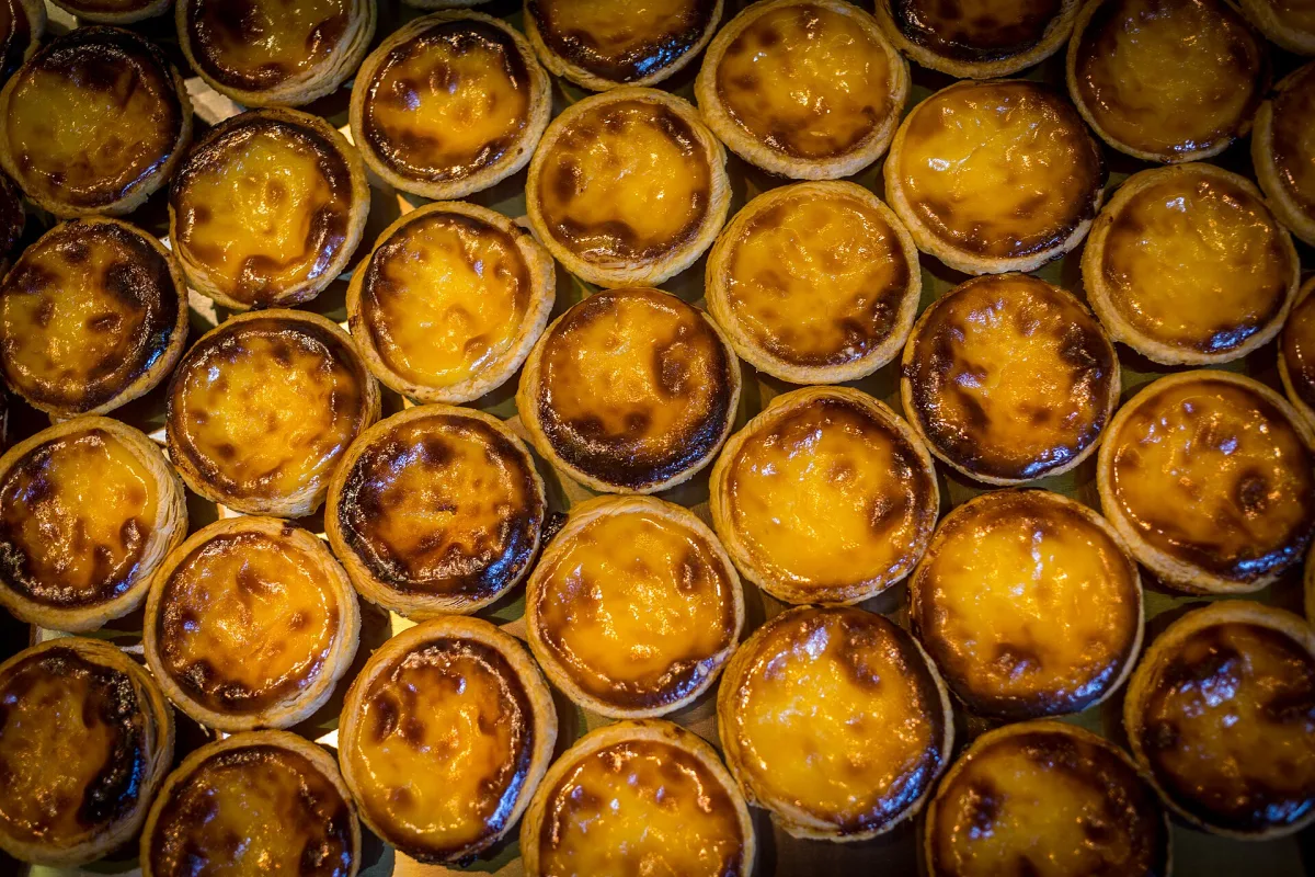 Pastel de nata — tarte portugheze