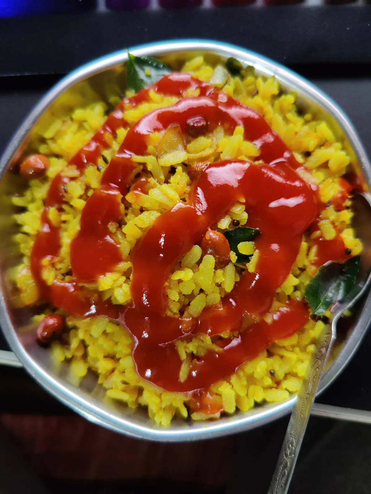 Poha — fulgi de orez indieni