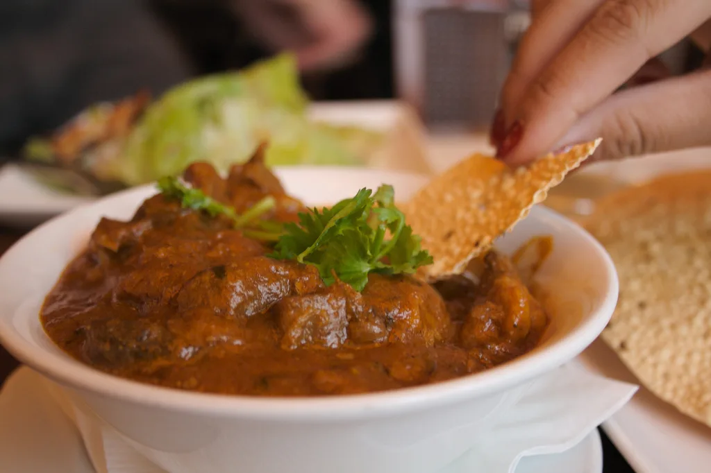 Rogan josh — curry de miel