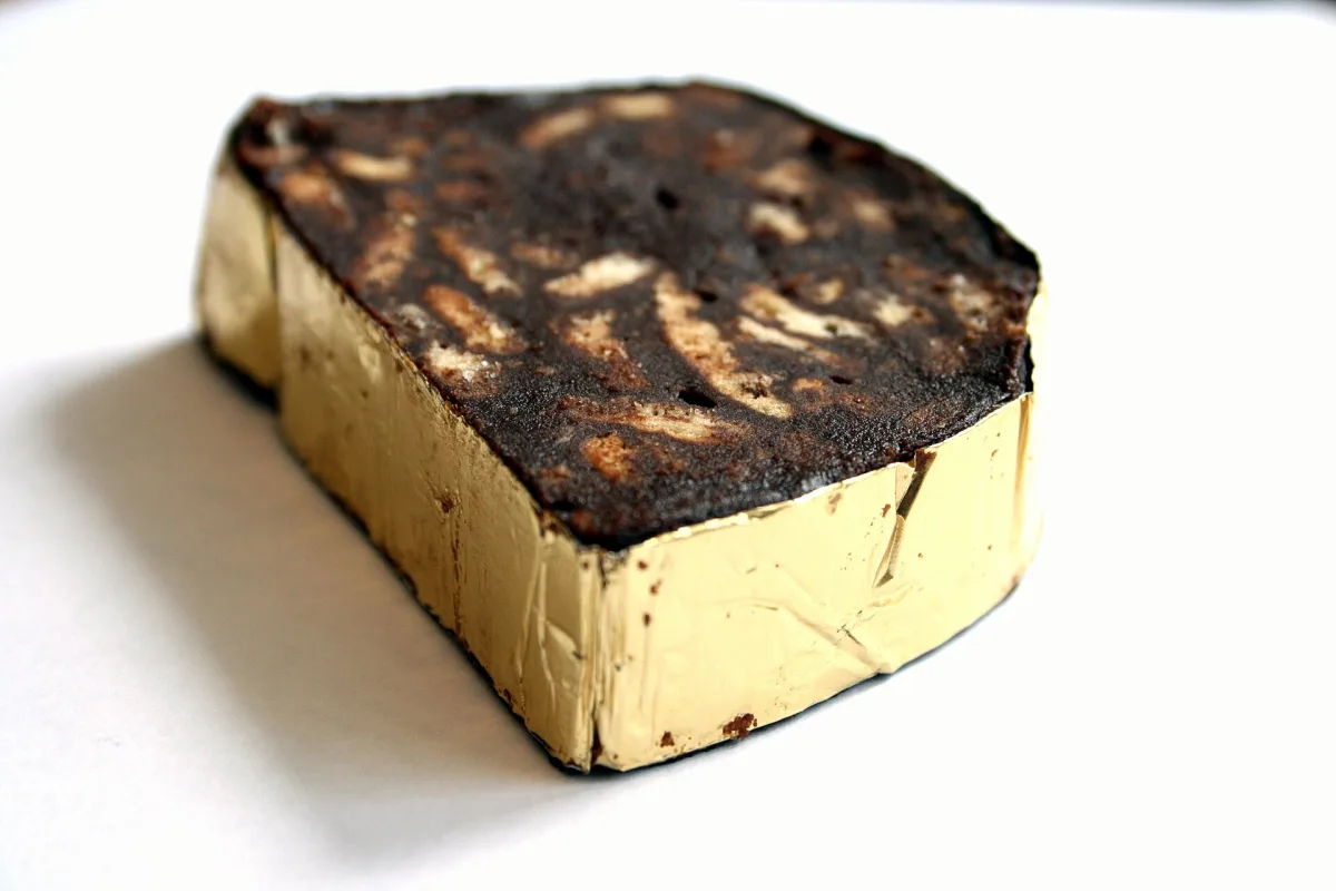 Salam de biscuiți cu cacao și rahat