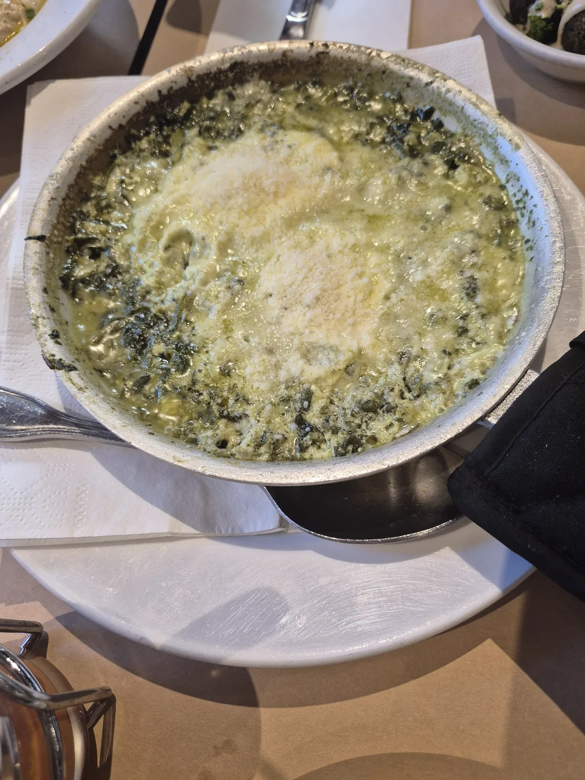 Shakshuka verde cu spanac