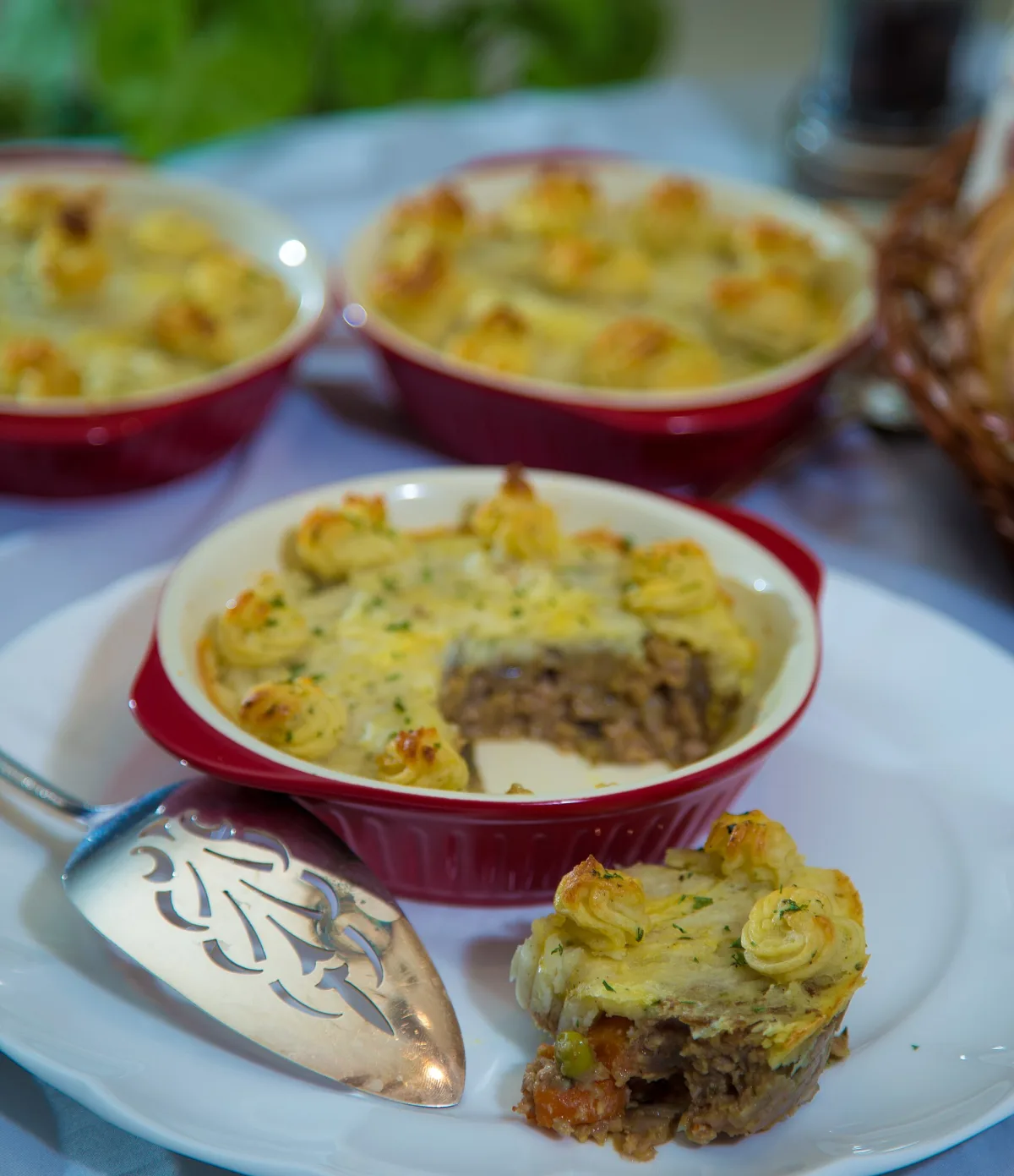 Shepherd's pie cu carne și piure