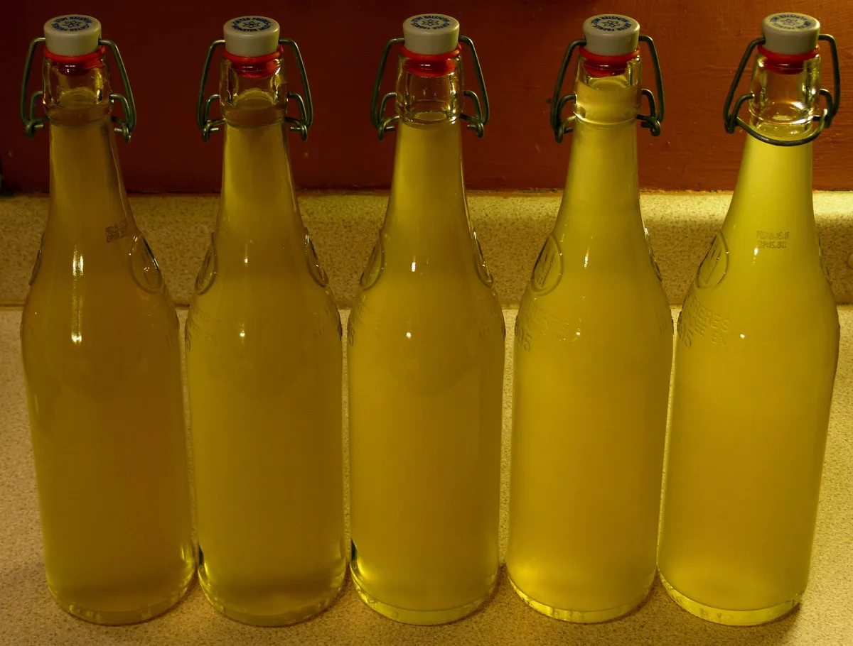Sirop de soc cu lămâie