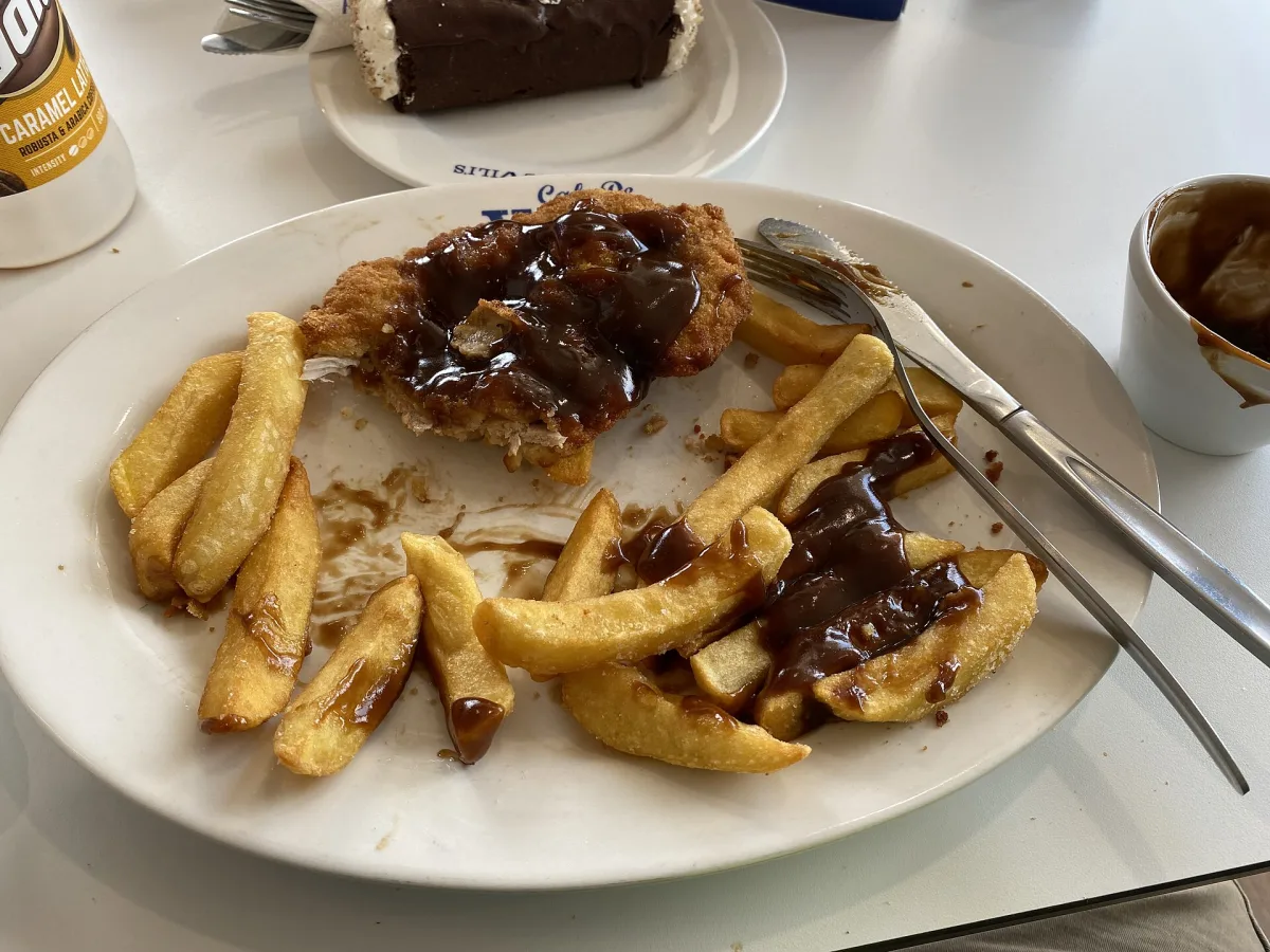 Șnițel de porc vienez