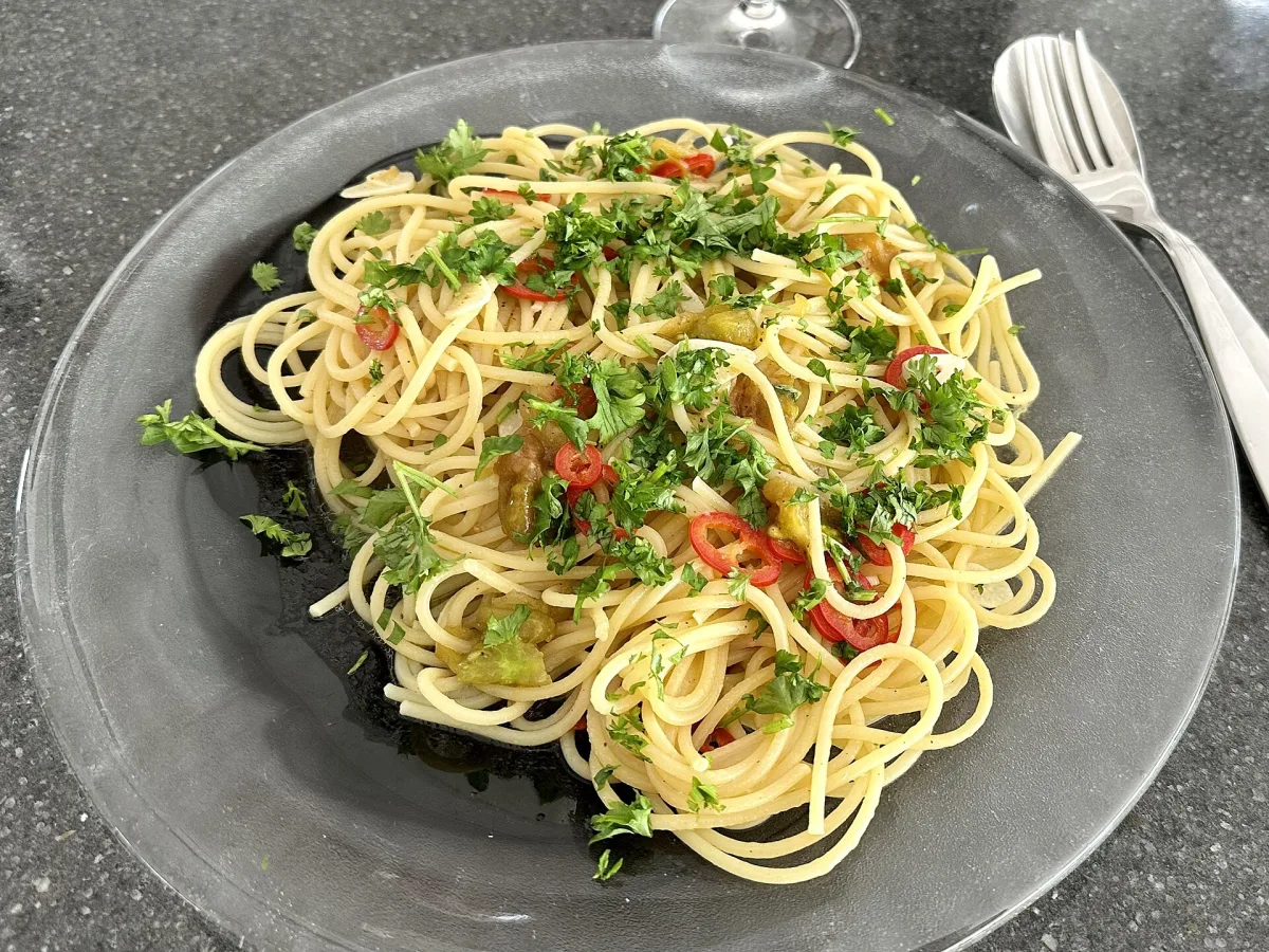 Spaghete aglio e olio