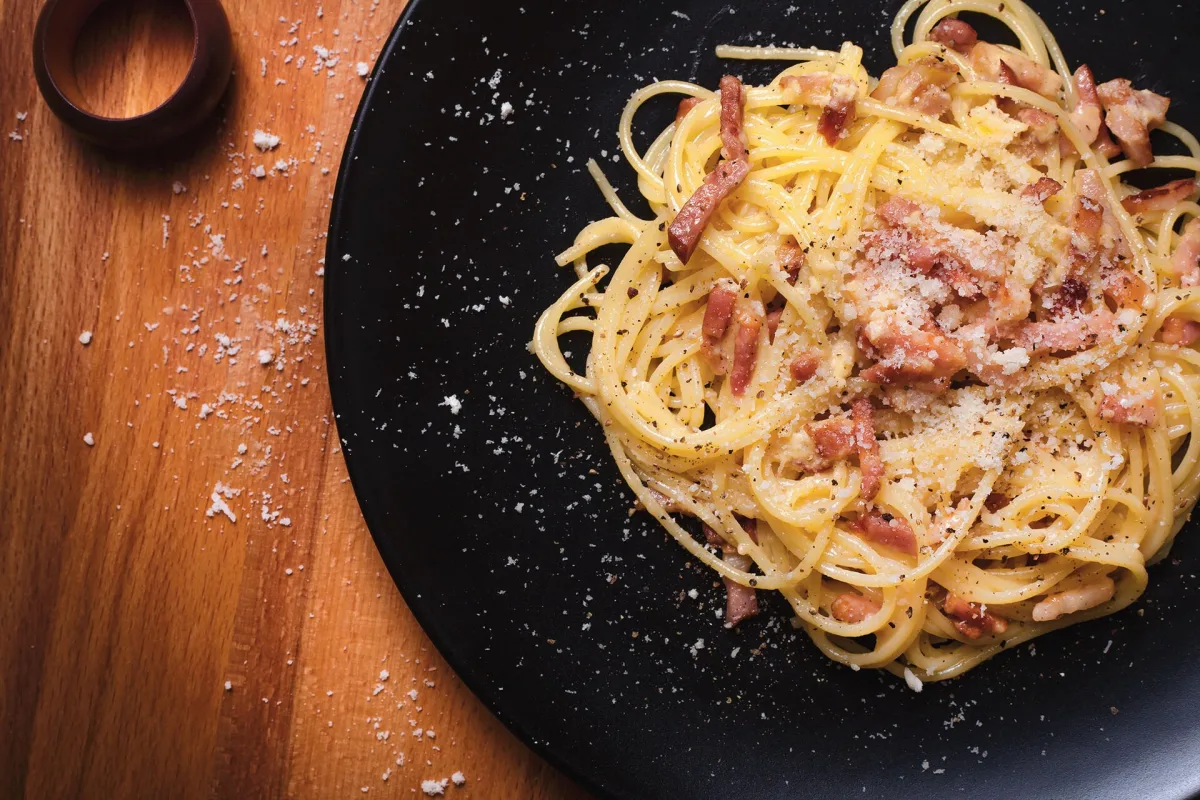 Spaghete Carbonara autentice