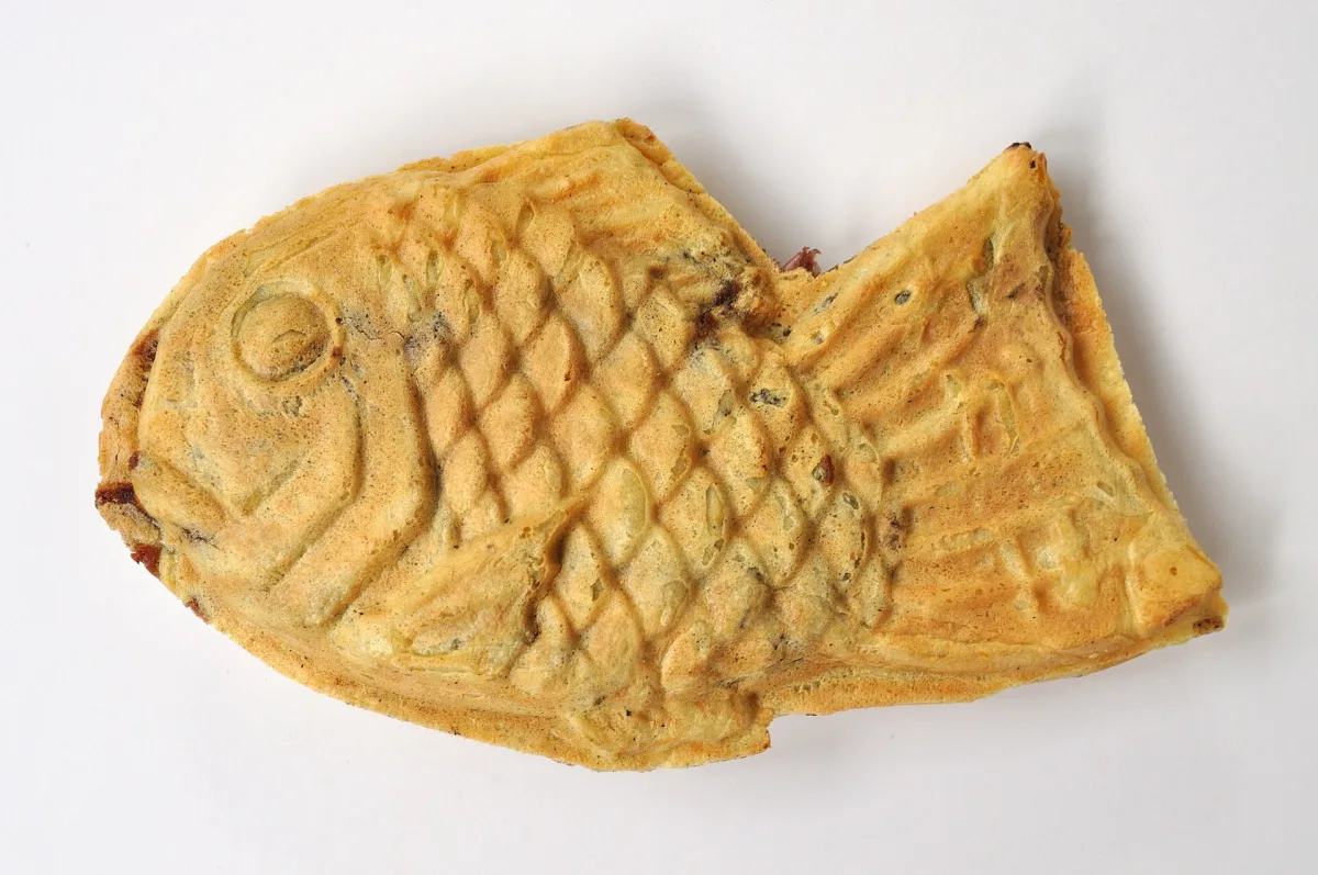 Taiyaki — pește dulce japonez