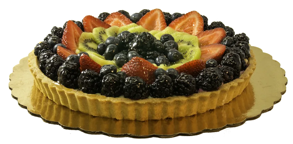 Tartă cu fructe și cremă