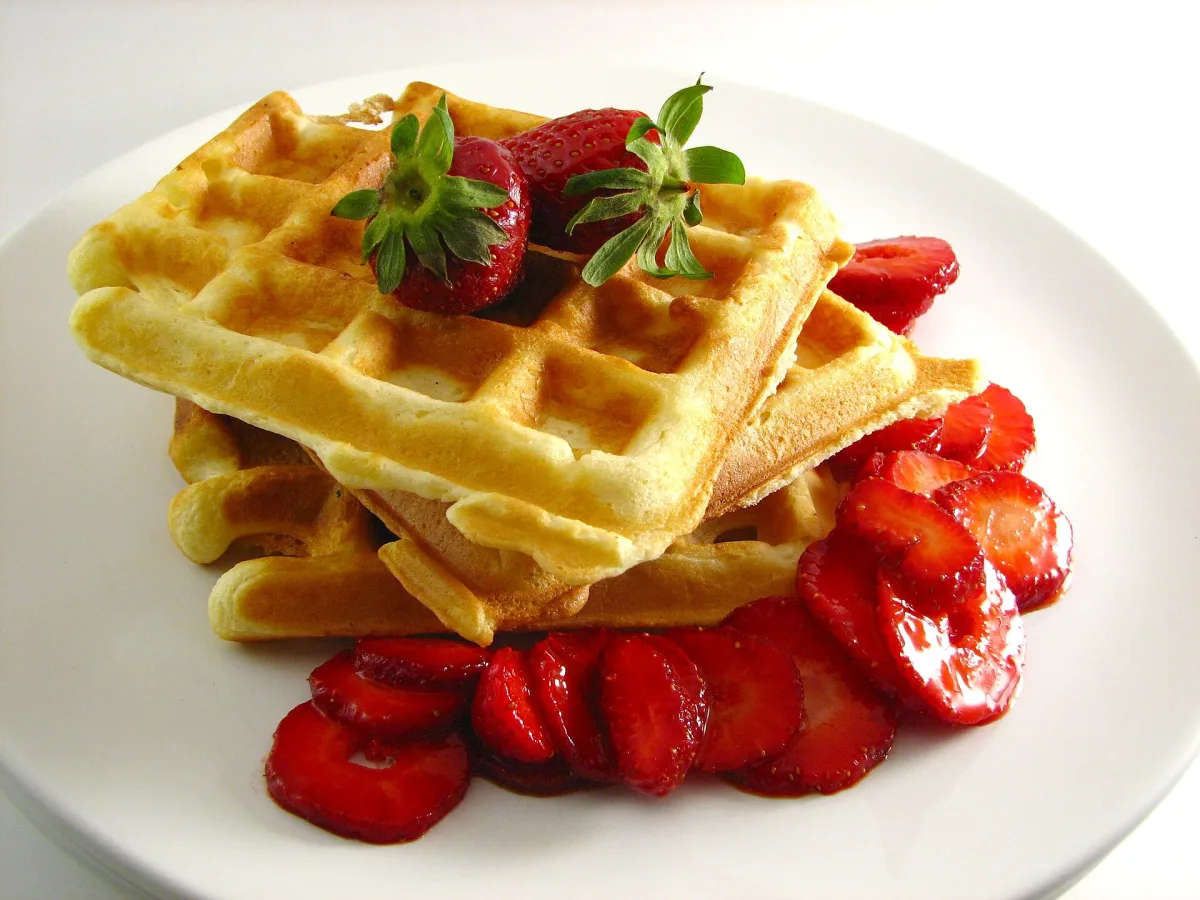 Gofre (waffles) pufoase
