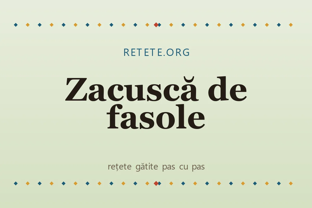 Zacuscă de fasole