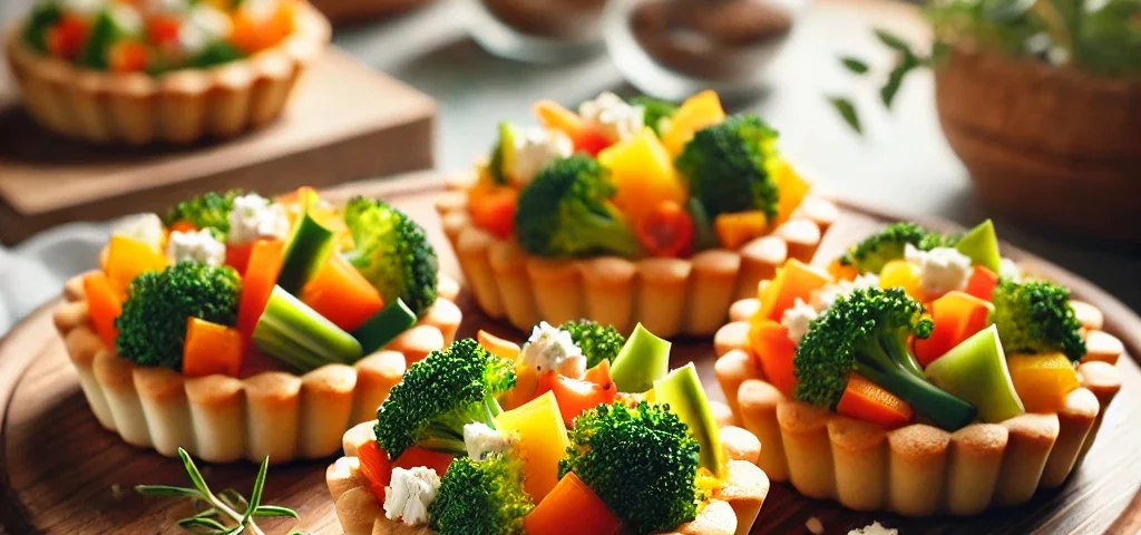 Mini-tarte cu legume
